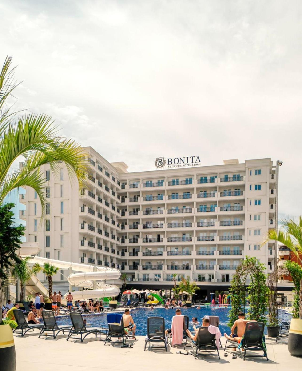 Coastline Luxury Apart Hotel Golem  Exterior foto